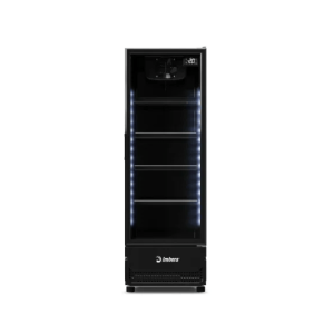 Cervejeira Porta Vidro Full Black 400L Imbera 220v