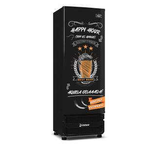 Cervejeira Porta Sólida Happy Hour 454L Imbera 220v