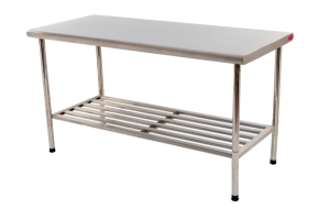 Mesa Multiuso 1,50x0,70 Inox 430 Desmontada