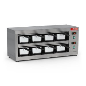 Conservador De Proteínas Horizontal 8 Cubas Red Chameleon 220v